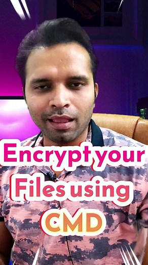 Encrypting files like a pro using CMD! 🔐💻 #encryption #CMDtricks #filesecurity" #CMDencryption #FileSecurityTips #EncryptFilesLikeAPro #CMDtricks #TechTips101 #DataProtectionHacks #CyberSecurityAwareness #EncryptionMadeEasy #ComputerSecurity101 #DigitalPrivacyTips #instagramreels #reels #shorts | Buzz2day Tech