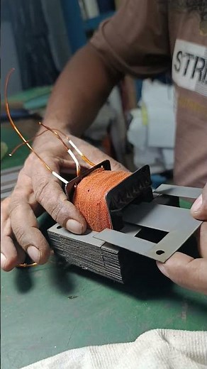 Smooth & Tight Transformer Coil Winding – Satisfying Demo 🎥🔋