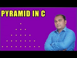 How to Make a Pyramid in C Programming in Hindi