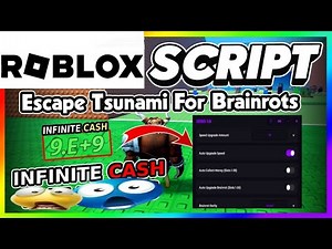 Escape Tsunami For Brainrots OP SCRIPT (AUTO COLLECT, UPDATED)