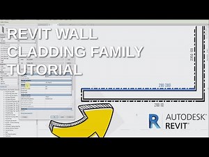 REVIT TUTORIAL - WALL CLADDING FAMILY