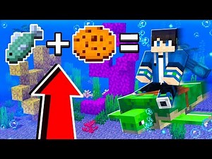 How to RIDE TURTLES in Minecraft TUTORIAL! (Pocket Edition, Xbox, PC)