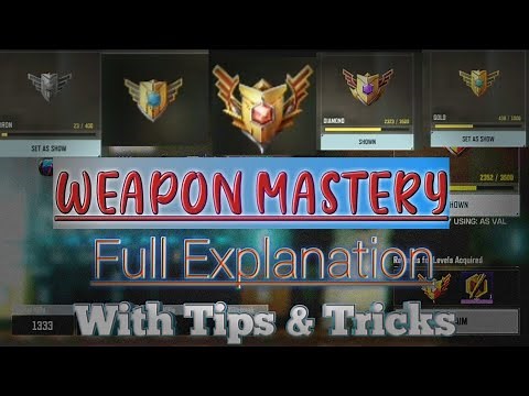 Weapon Mastery Explanation w/ Tips & Tricks in Call of Duty: Mobile