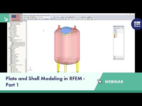 Plate and Shell Modeling in RFEM - Part 1
