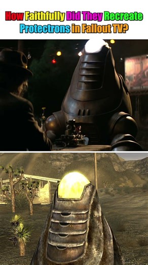 How Faithfully Did They Recreate Protectrons in Fallout Series? #Fallout #FalloutTVShow