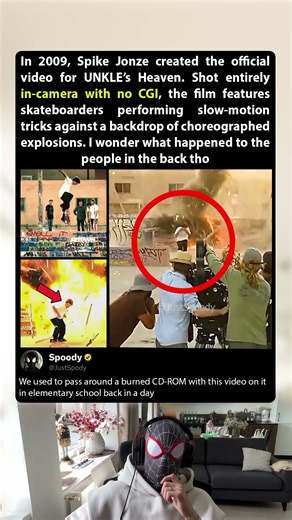 In Fully Flared (2007), skateboarders performing used no CGI because