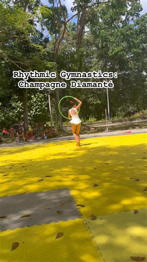 Rhythmic Gymnastics (Hoop) #ClusterMeet2025 #LabasonDistrict | SweetySol N. RJ
