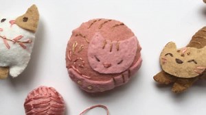 Fat Kitty Cats Felt Animals PDF Pattern Download, SVG File, Plush Pet Sewing Pattern for Ornaments, Baby Mobile, Finger Puppets - Etsy