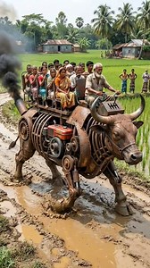 1.6M views · 7.7K reactions | Prototype funny Bull vehicle  #innovative #funny #entertainment | OsjArt | Facebook