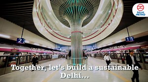 Every step with Delhi Metro is a step towards sustainability... #DaanUtsav #OurJourneyIsGivingBack #DelhiMetro | Delhi Metro Rail Corporation