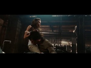 Angelina Jolie in Wanted 2008 | Fox brutally beat poor Wesley (movie scene 7|9)