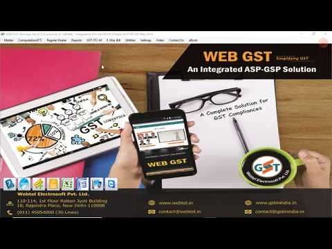 Filing GST Returns from Web GST