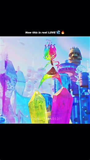 When Fire and Water Go on a Date 🔥🥶 | Elemental Movie