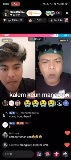 Pertarungan Cacandislaw vs Cobra dalam Performing Arts