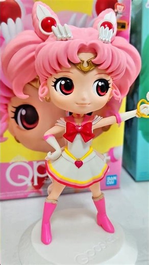 SUPER SAILOR CHIBI MOON 😍🌕 #sailormoon #qposket #zhenhina #unboxing