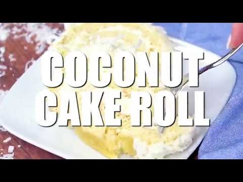 COCONUT CAKE ROLL