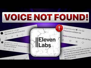 FIX Your Eleven Labs Voice Character Problems FOREVER