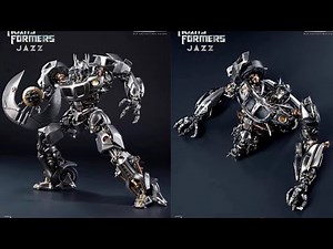 New Transformers Jazz DLX movie edition action figure revealed by Threezero