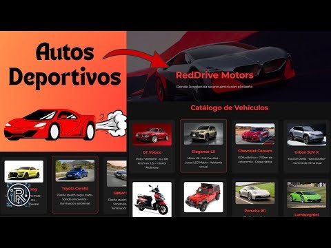 🚗 Diseño de una página Web de Autos Deportivos y de Lujo - HTML & CSS