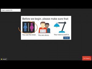 Proctor exam – Get ready for the exam