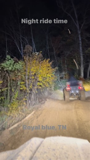 #thebeatentrailllcNight ride time at Royal blue Tennessee #TheBeatenTrail #TheBeatenTrailLLC | The Beaten Trail LLC