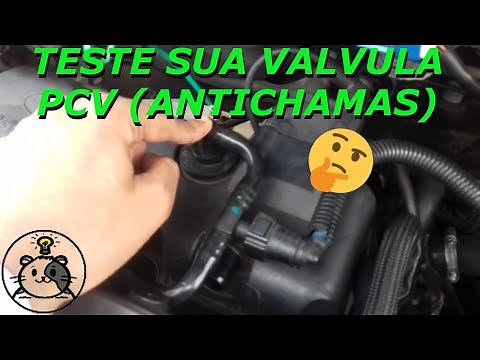 Teste se a Válvula PCV (antichamas) está boa! (Ford Fiesta Rocam)