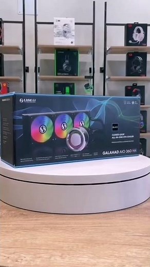 Lian Li Galahad 360 Black (Closed Loop All-in-one CPU Cooler) GA360B