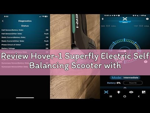 Review Hover-1 Superfly Electric Self Balancing Scooter with 7MPH Top Speed, 6 Mile Range, Long Last