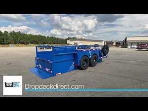 Hydraulic Drop Deck Trailer Showcase