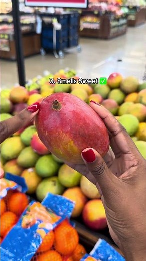 Learn how to pick the perfect mango with a few simple tips you can use at the store.