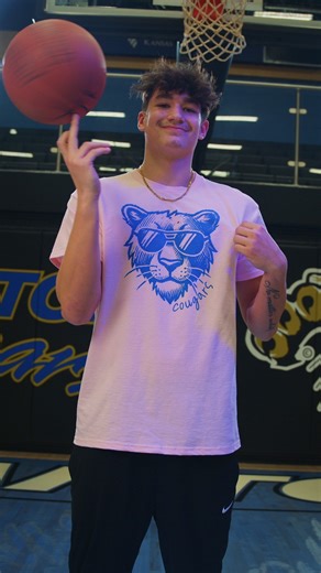 Barton Community College on Instagram: "💗 Don’t miss your chance to grab a Pink Out Night shirt and support Camp Hope! Order by Jan. 19 — $17 includes a shirt and two free tickets to the Cougar Basketball games on Feb. 11 🐾 🏀 Shirts can be picked up at the game or from the Barton Athletic Offices from 1-3 p.m. on Feb. 10. 👉 Order using the QR code at the end of the video or contact Heather Panning at panningh@bartonccc.edu or (620) 792-9377."