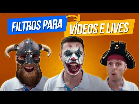 ❤️ Como Colocar FILTROS nos Seus VÍDEOS, LIVES e TRANSMISSÕES GRÁTIS!
