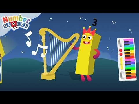 Calm Counting - Easy Maths for Kids | Learn to Count for Kids Compilation | Numberblocks