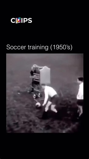 Sportsmensuccess on Instagram: "✅ Follow @sportsmensuccess for more 🔥🔥🔥🔥🔥 In this 1950’s soccer training video, a team of boys train with different wooden devices designed to enhance players’ specific skills. ⚽️ #soccer #football #training #soccertraining"