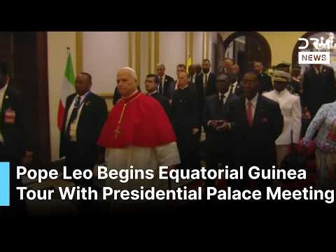 INSIDE VIDEO: Pope Leo Begins Equatorial Guinea Tour With Presidential Palace Meeting | AK1B