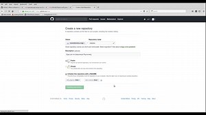 Δημουργία του αρχικού αποθετηρίου και του readme