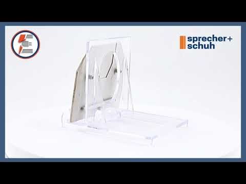 Sprecher + Schuh VT4-6 Terminal Block End Cover | Gray