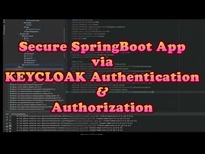 KEYCLOAK 6: How to Secure Spring Boot App via Keycloak Authorization? (cont.)