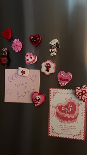 Create Sweet Valentine's Day Polymer Clay Magnets