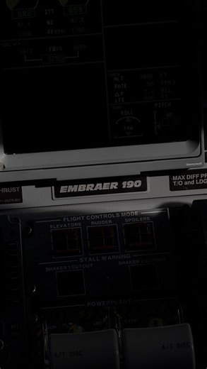 Jason™ on Instagram: "When you’re flying the Embraer, every small movement on the yoke directly translates into a precise aircraft response. Unlike sidesticks or bulkier control columns, the Embraer yoke sits perfectly in line with your arm, allowing smooth, natural control inputs, especially during takeoff and landing✈️ It’s designed for stability and comfort. The movement is perfectly balanced, the feedback is direct, and your hands rest in an almost neutral position. You don’t fight the contr