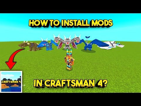 How To Install Mods in CRAFTSMAN 4 After New Update? 🤫✅