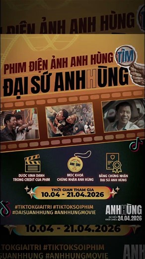 “ĐẠI SỨ ANH HÙNG” - BẠN ĐÃ THAM GIA CHƯA? ✨