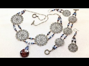 Sep Chain Challenge №4 (Beki's) - filigree medallions with the Sweater Weather Bargain Bead Box