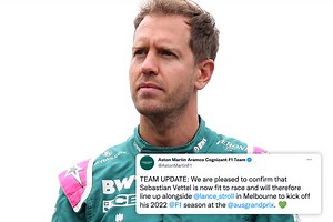 Vettel to make F1 return after missing opening two races of season with Covid