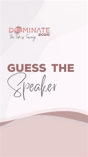 Manuela P. Mulondo on Instagram: "GUESS THE #DOMINATE2026 SPEAKER Hint: She is a Pastor and Teacher and is going to unpack how discernment, positioning, and obedience unlock doors effort alone never could. 𝐒𝐀𝐕𝐄 𝐓𝐇𝐄 𝐃𝐀𝐓𝐄: 📆 28 March 2026 ⏰ 9:00AM 📍 Kololo Independence Grounds 🎫 UGX 50,000 Use the MTN MoMo App or Dial * 165 * 20 # to buy your ticket at UGX 50,000 #DOMINATEUG #TheTideIsTurning #WomenWhoDominate"