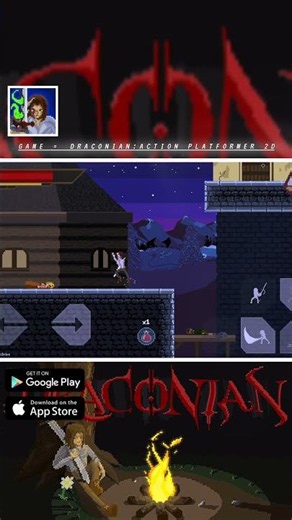 Draconian 2D Action Gameplay Walkthrough 🕹️ #Gaming