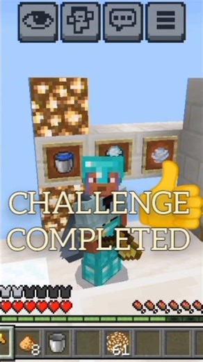 Water bucket challenge #1 (1/9)parts #minecraft