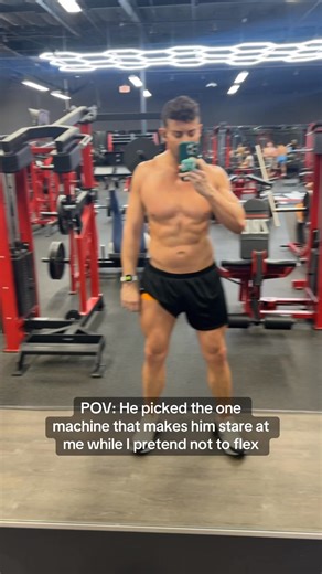 POV: When he picks the one machine that gives him front-row seats… and I’m over here acting like I’m not flexing 😤💪 #LegDayDrama #CaughtMeSlippin #GymFlirt | Koaty & Sumner