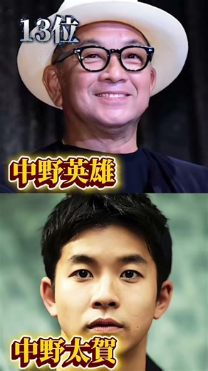 【顔面国宝】】イケメンすぎる芸能人の親子TOP20 #youtube #面白い #イケメン #親子 #芸能人 #恋愛 #ランキング