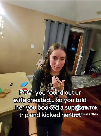 She actually fell for it. Thank god. #cheating #wife #busted | the cheating game